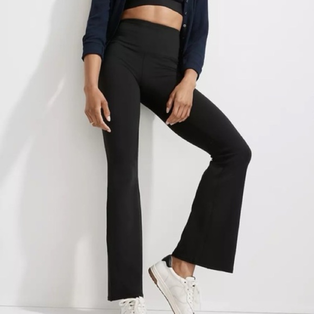 Madewell MWL Flex High Waisted Flare Leggings Size Medium
